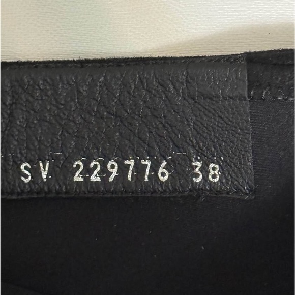 Yves Saint Laurent Black Over-the-Knee Boots - Picture 2 of 6